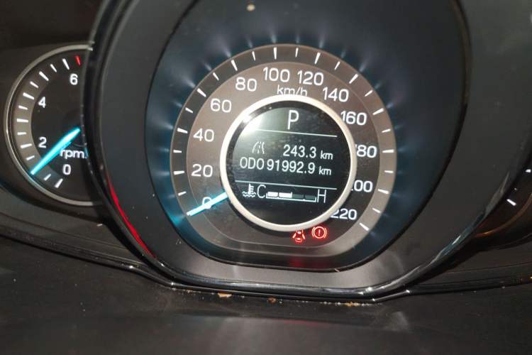Used Ford Escort 2019 Revised Version 1.5L Automatic Enjoyment Type China VI Standard Odometer Close Up
