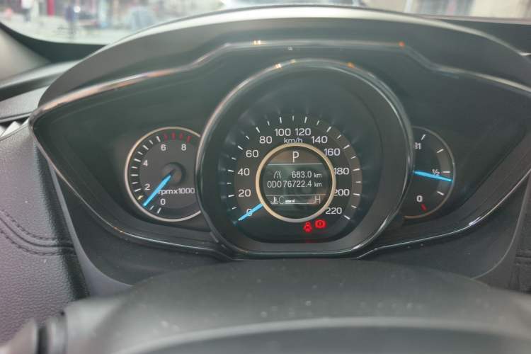 Used Ford Escort 2019 1.5L Automatic Enjoyment Model Odometer Close Up