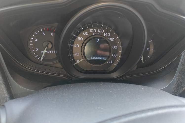 Used Ford Escort 2019 1.5L Automatic ZhiXiang Model Odometer Close Up