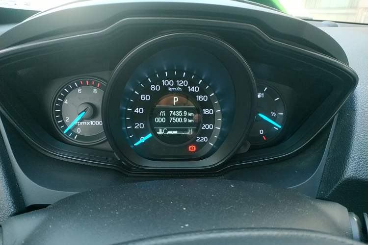 Used Ford Escort 2019 Revised 1.5L Automatic ZhiXiang Version (Tire Pressure Monitoring) China VI Standard Odometer Close Up