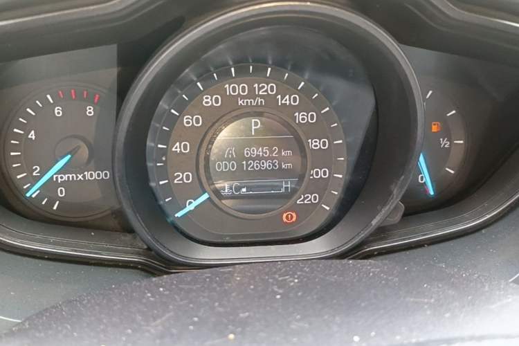 Used Ford Escort 2019 1.5L Automatic ZhiXiang Model Odometer Close Up