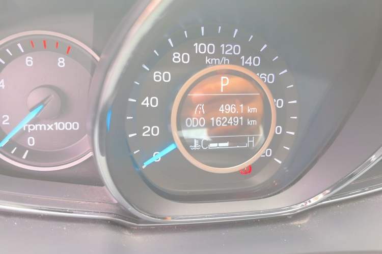 Used Ford Escort 2019 Revised Version 1.5L Automatic Enjoyment Type China VI Standard Odometer Close Up