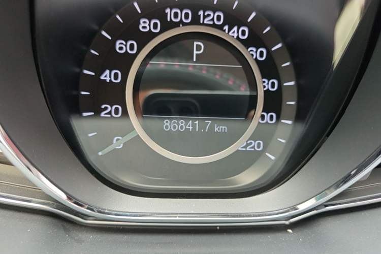 Used Ford Escort 2019 1.5L Automatic Enjoyment Model Odometer Close Up