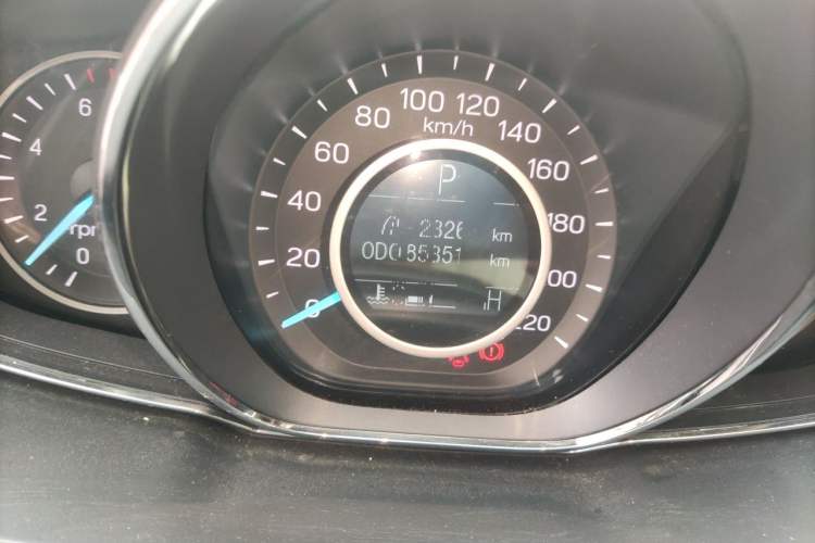 Used Ford Escort 2019 Revised Version 1.5L Automatic Enjoyment Type China VI Standard Odometer Close Up