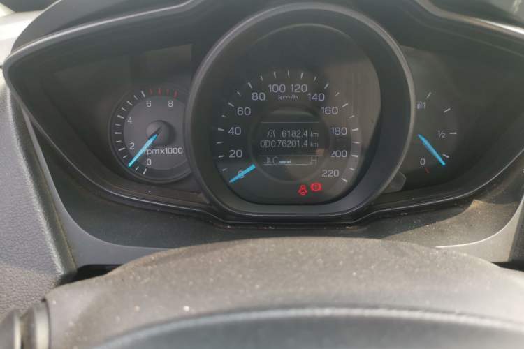 Used Ford Escort 2019 1.5L Manual ZhiXiang Version Odometer Close Up