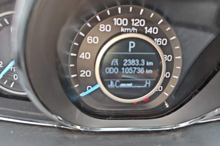 Used Ford Escort 2019 1.5L Automatic Enjoyment Model Odometer Close Up