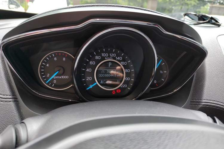 Used Ford Escort 2019 Revised Version 1.5L Automatic Enjoyment Type China VI Standard Odometer Close Up