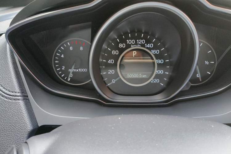 Used Ford Escort 2019 EcoBoost 125 Automatic Luxury Edition Odometer Close Up