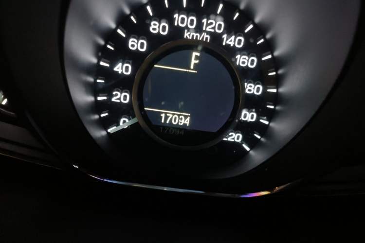 Used Ford Escort 2019 Revised Version 1.5L Automatic Enjoyment Type China VI Standard Odometer Close Up