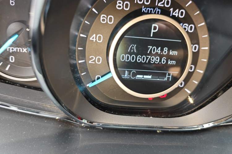 Used Ford Escort 2019 Revised Version 1.5L Automatic Enjoyment Type China VI Standard Odometer Close Up