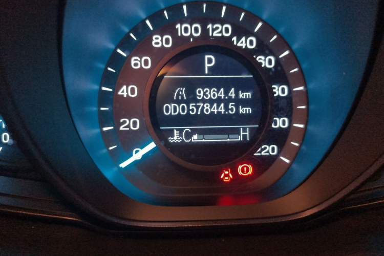 Used Ford Escort 2019 1.5L Automatic ZhiXiang Model Odometer Close Up