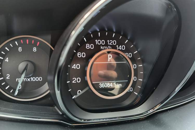 Used Ford Escort 2019 Revised Version 1.5L Automatic Enjoyment Type China V Standard Odometer Close Up