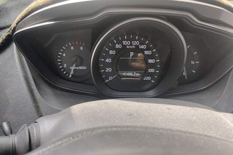 Used Ford Escort 2019 Revised 1.5L Automatic ZhiXiang Version China VI Standard Odometer Close Up