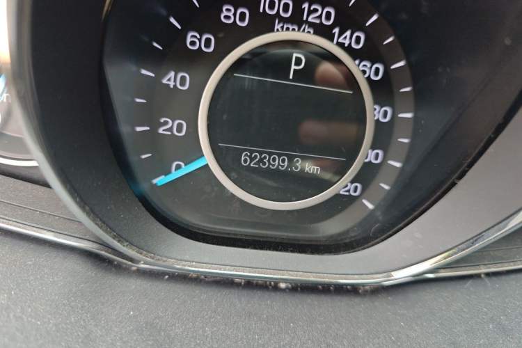 Used Ford Escort 2019 1.5L Automatic Enjoyment Model Odometer Close Up