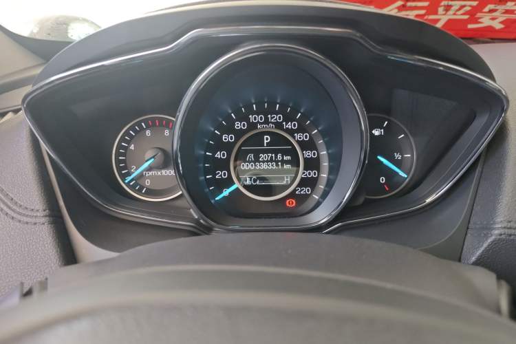Used Ford Escort 2019 Revised Version 1.5L Automatic Enjoyment Type China VI Standard Odometer Close Up
