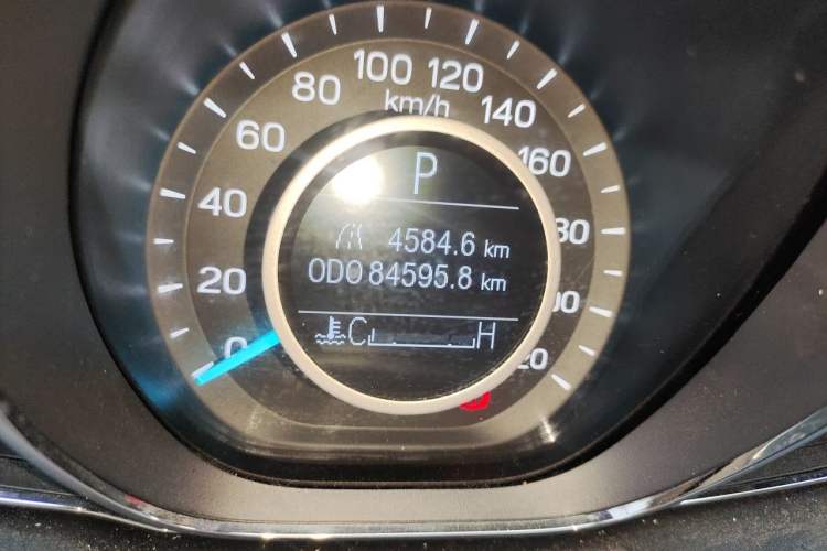 Used Ford Escort 2019 1.5L Automatic Enjoyment Model Odometer Close Up