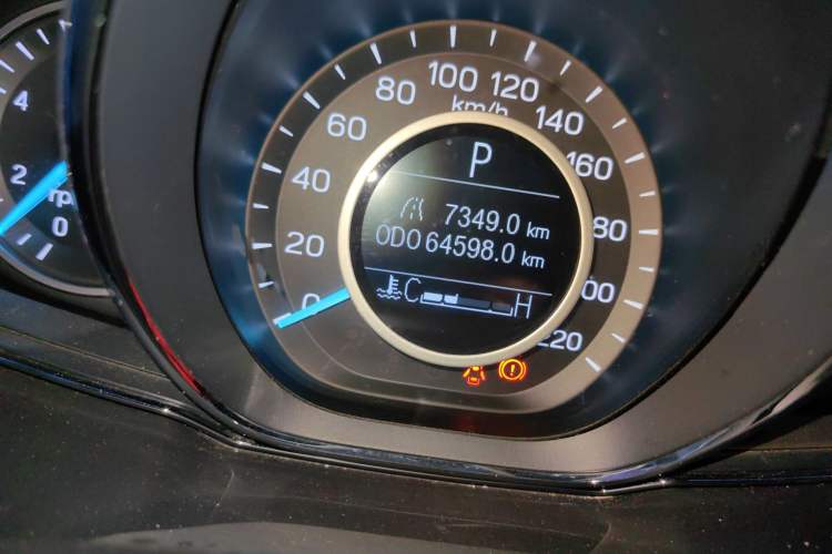 Used Ford Escort 2019 Revised Version 1.5L Automatic Enjoyment Type China VI Standard Odometer Close Up