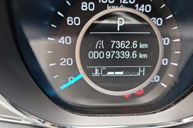 Used Ford Escort 2019 Revised Version 1.5L Automatic Enjoyment Type China VI Standard Odometer Close Up