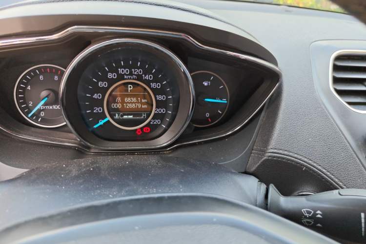 Used Ford Escort 2019 Revised Version 1.5L Automatic Enjoyment Type China VI Standard Odometer Close Up