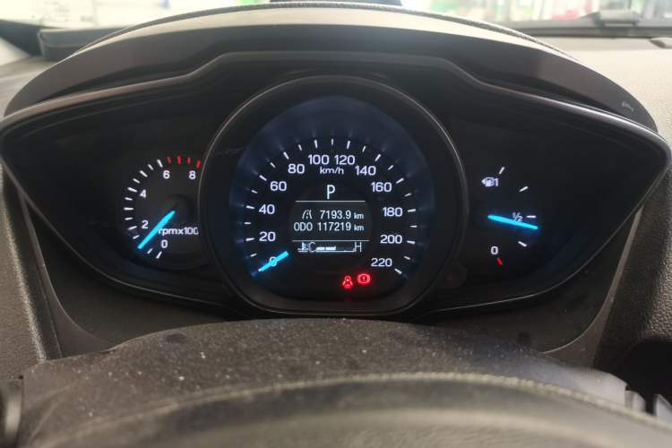 Used Ford Escort 2019 Revised 1.5L Automatic ZhiXiang Version China VI Standard Odometer Close Up