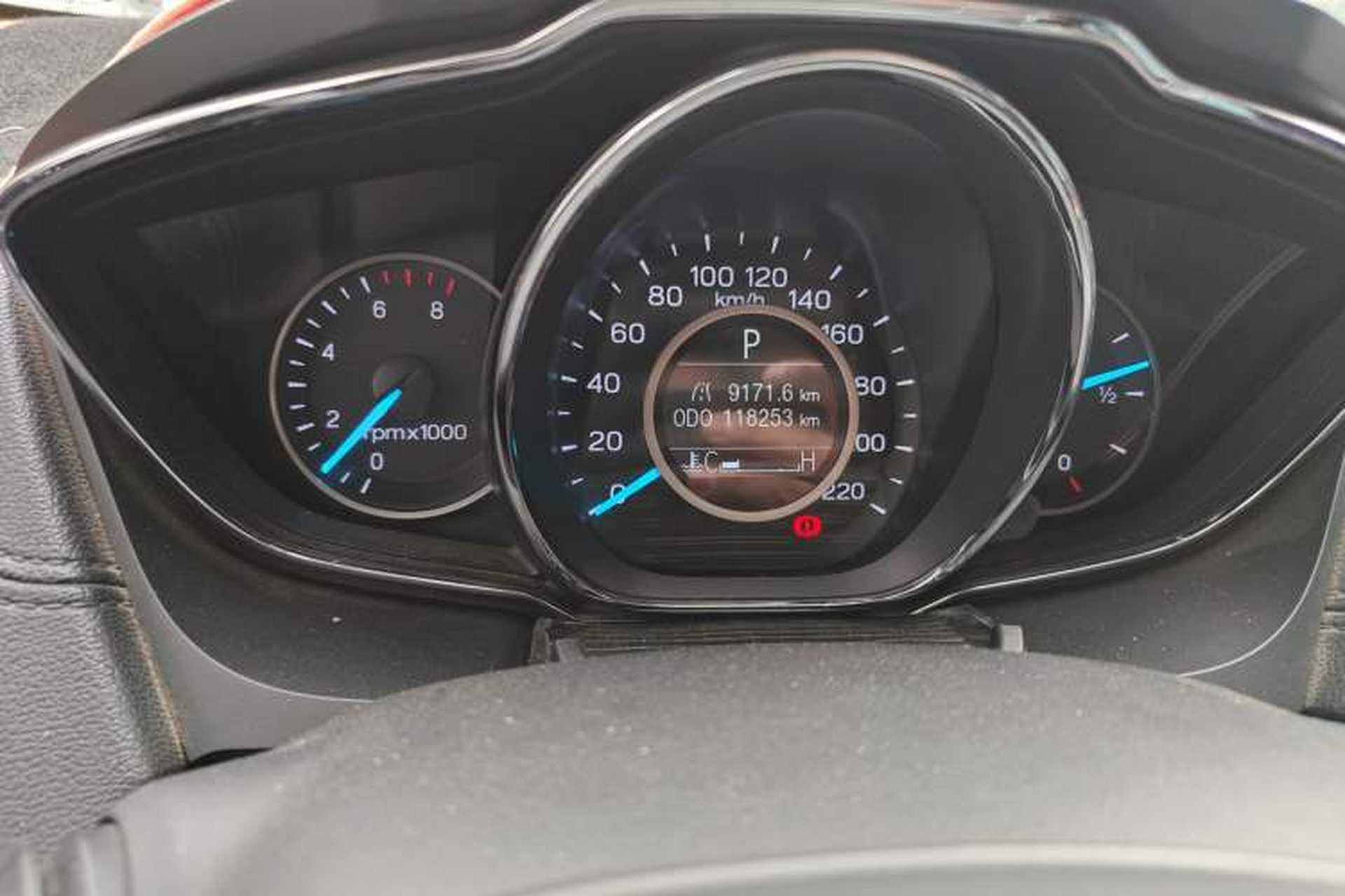 Used Ford Escort 2019 1.5L Automatic Enjoyment Model Odometer Close Up