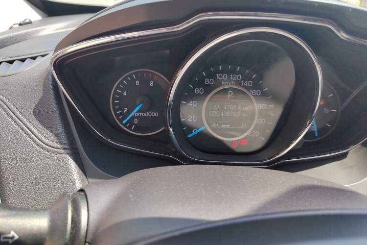 Used Ford Escort 2019 Revised Version 1.5L Automatic Enjoyment Type China VI Standard Odometer Close Up
