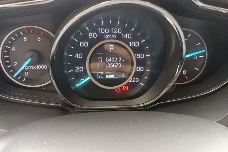Used Ford Escort 2019 Revised Version 1.5L Automatic Enjoyment Type China VI Standard Odometer Close Up