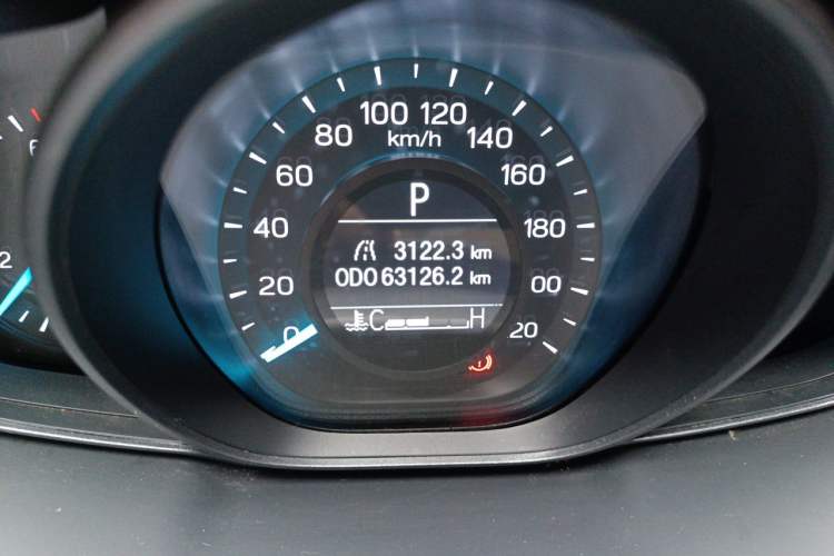 Used Ford Escort 2019 1.5L Automatic ZhiXiang Model Odometer Close Up
