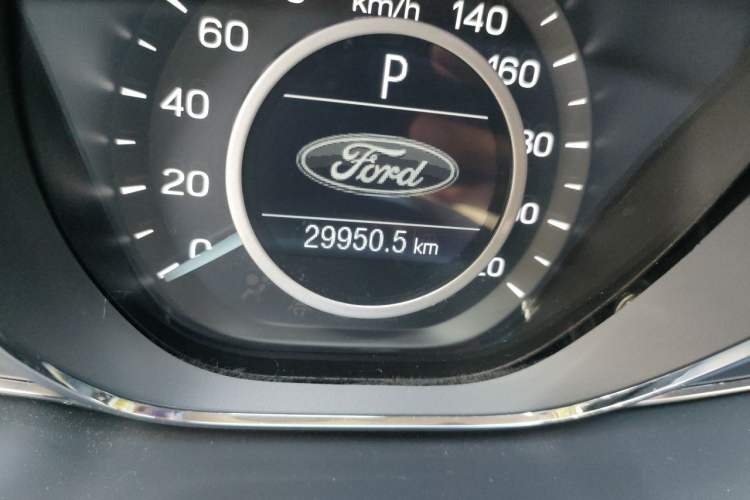 Used Ford Escort 2019 Revised Version 1.5L Automatic Enjoyment Type China VI Standard Odometer Close Up