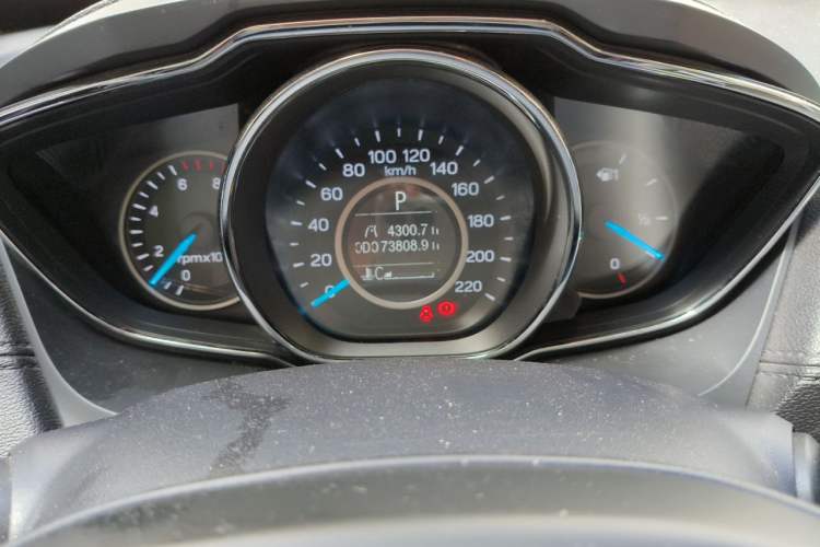 Used Ford Escort 2019 1.5L Automatic Enjoyment Model Odometer Close Up