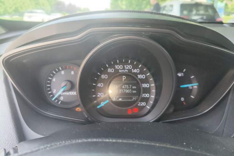Used Ford Escort 2019 Revised 1.5L Automatic ZhiXiang Version (Tire Pressure Monitoring) China VI Standard Odometer Close Up