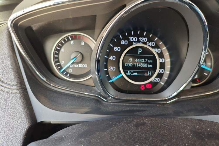 Used Ford Escort 2019 Revised Version 1.5L Automatic Enjoyment Type China VI Standard Odometer Close Up