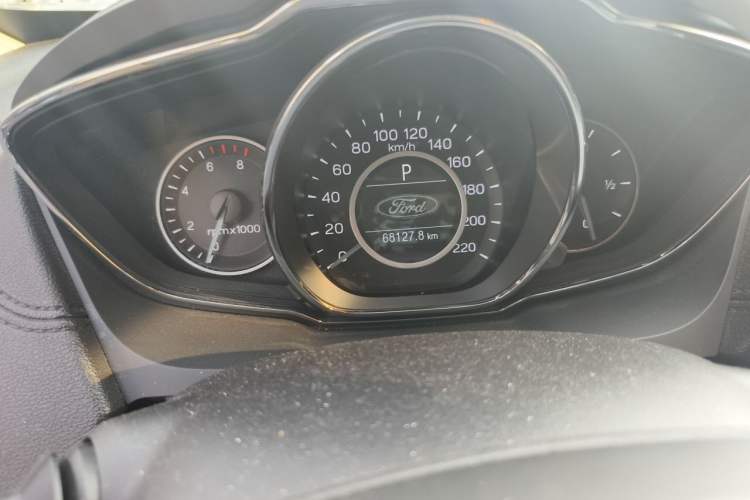 Used Ford Escort 2019 Revised Version 1.5L Automatic Enjoyment Type China VI Standard Odometer Close Up