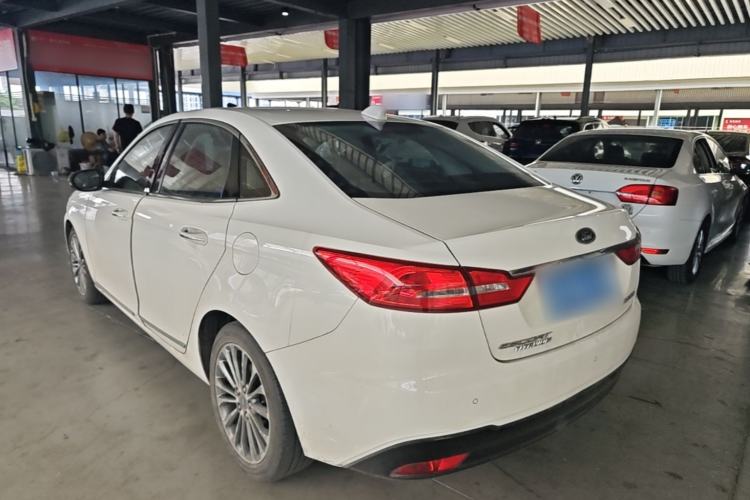 Used Ford Escort 2019 Revised Version 1.5L Automatic Zhenxiang Edition China VI Standard Rear Left 45 Deg