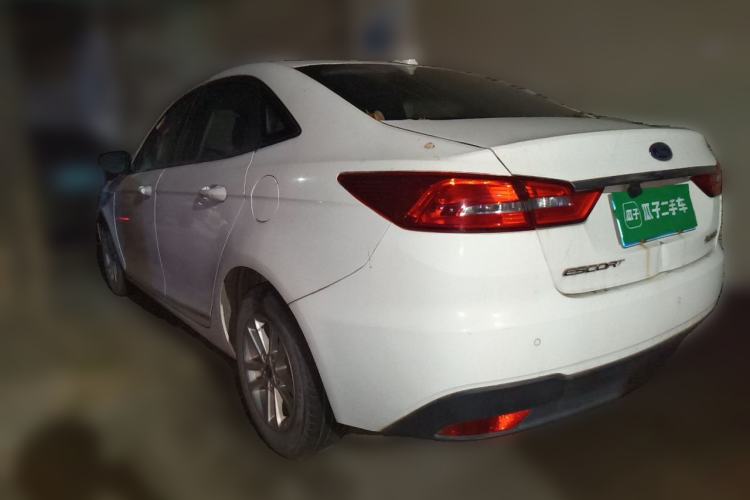 Used Ford Escort 2019 1.5L Automatic ZhiXiang Model Rear Left 45 Deg