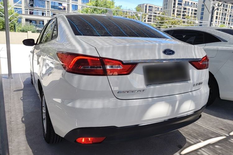 Used Ford Escort 2019 1.5L Automatic ZhiXiang Model Rear Left 45 Deg