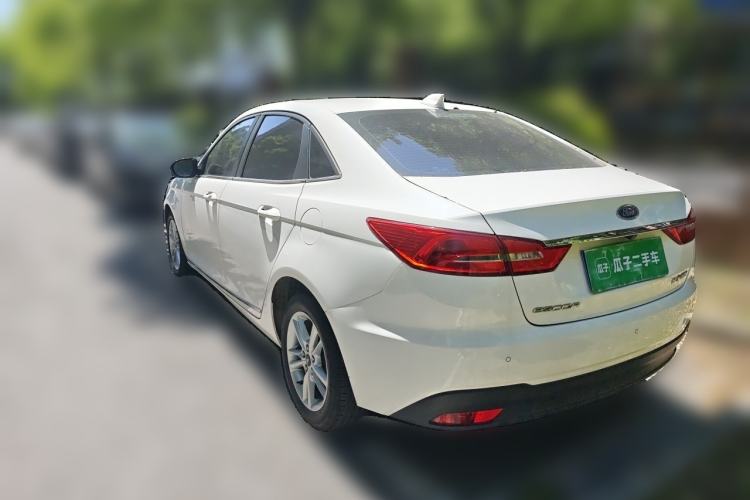 Used Ford Escort 2019 Revised Version 1.5L Automatic Enjoyment Type China VI Standard Rear Left 45 Deg