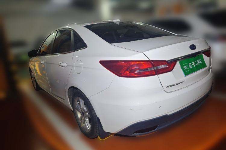 Used Ford Escort 2019 Revised Version 1.5L Automatic Enjoyment Type China V Standard Rear Left 45 Deg