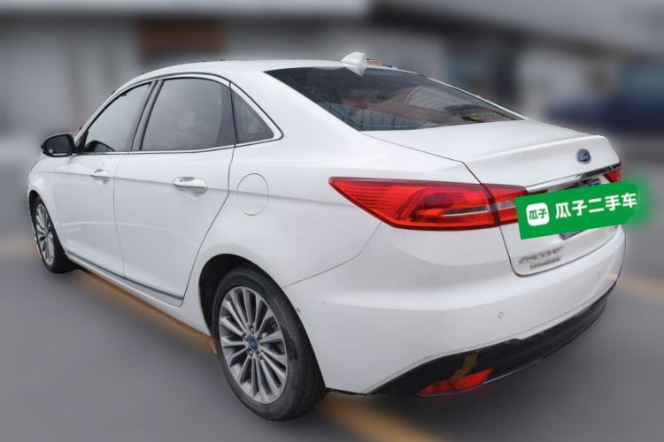 Used Ford Escort 2019 EcoBoost 125 Automatic Luxury Edition Rear Left 45 Deg