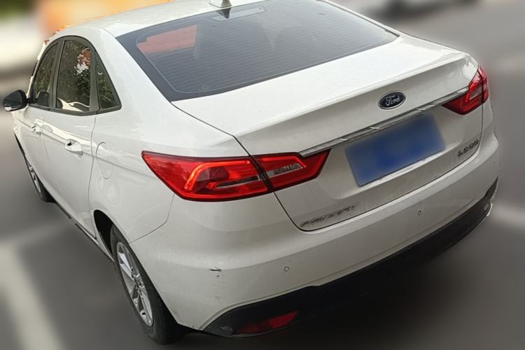 Used Ford Escort 2019 1.5L Automatic ZhiXiang Model Rear Left 45 Deg
