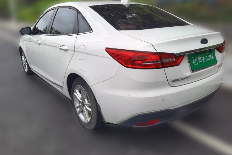 Used Ford Escort 2019 Revised Version 1.5L Automatic Enjoyment Type China VI Standard Rear Left 45 Deg