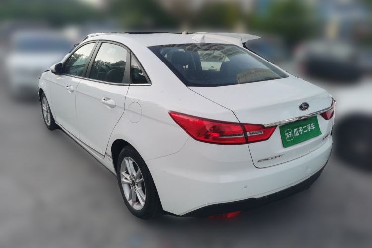 Used Ford Escort 2019 Revised Version 1.5L Automatic Enjoyment Type China VI Standard Rear Left 45 Deg