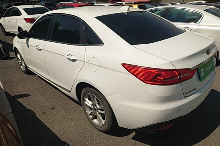 Used Ford Escort 2019 Revised Version 1.5L Automatic Enjoyment Type China VI Standard Rear Left 45 Deg