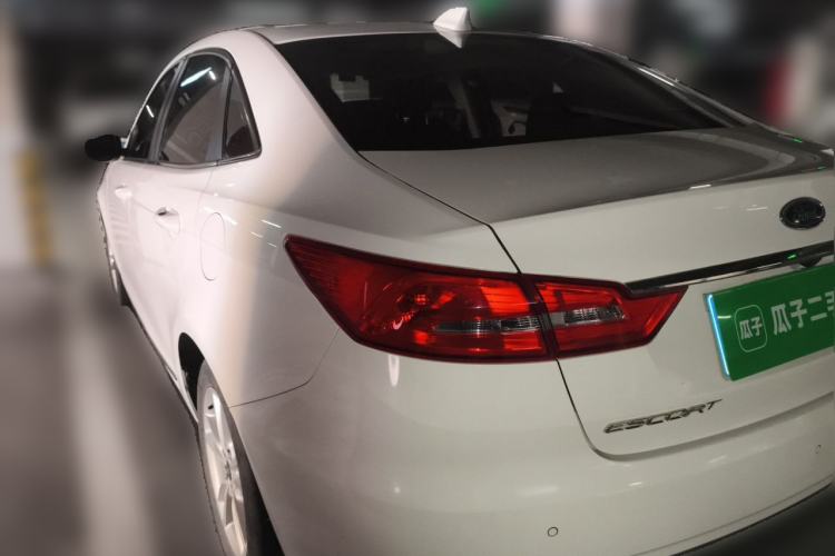Used Ford Escort 2019 Revised Version 1.5L Automatic Enjoyment Type China VI Standard Rear Left 45 Deg
