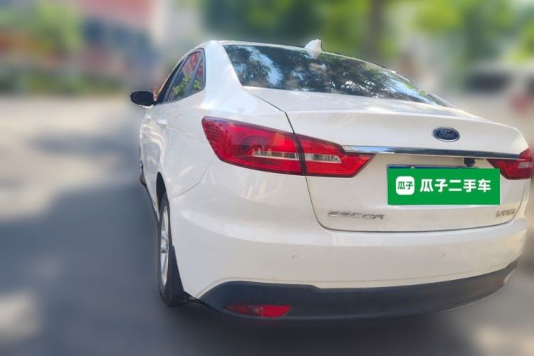 Used Ford Escort 2019 1.5L Automatic ZhiXiang Model Rear Left 45 Deg