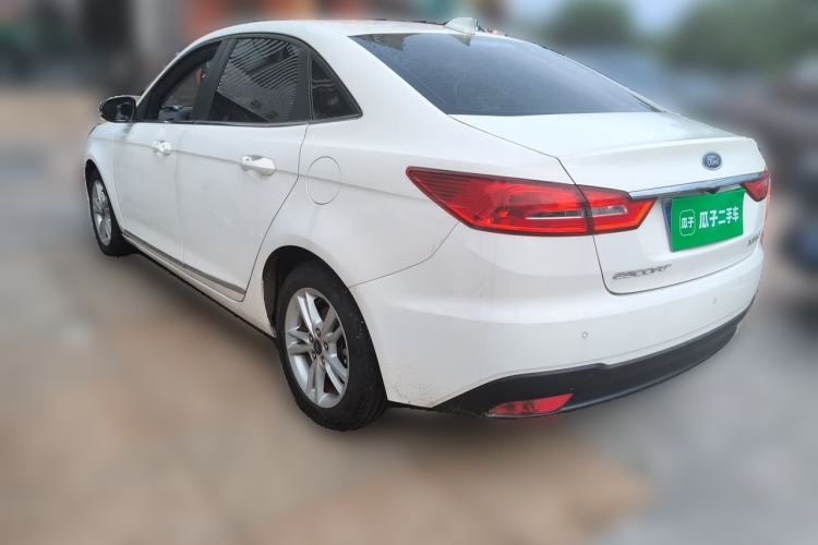 Used Ford Escort 2019 Revised Version 1.5L Automatic Enjoyment Type China V Standard Rear Left 45 Deg