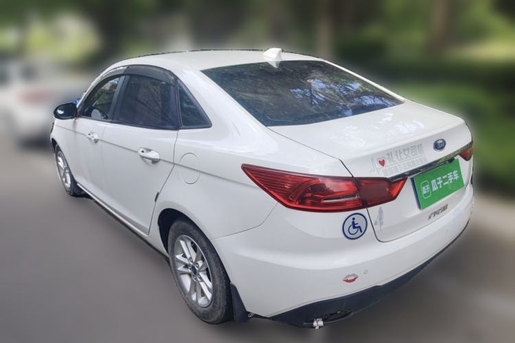 Used Ford Escort 2019 Revised 1.5L Automatic ZhiXiang Version China VI Standard Rear Left 45 Deg