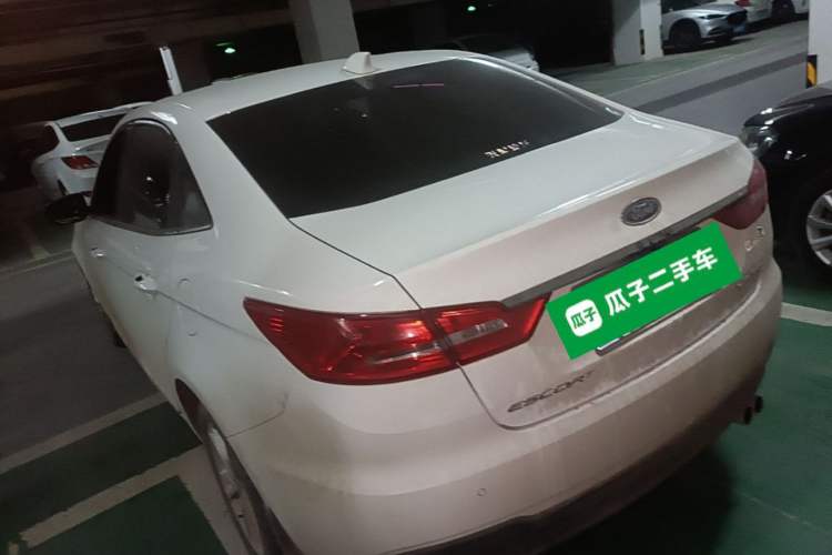 Used Ford Escort 2019 1.5L Automatic Enjoyment Model Rear Left 45 Deg