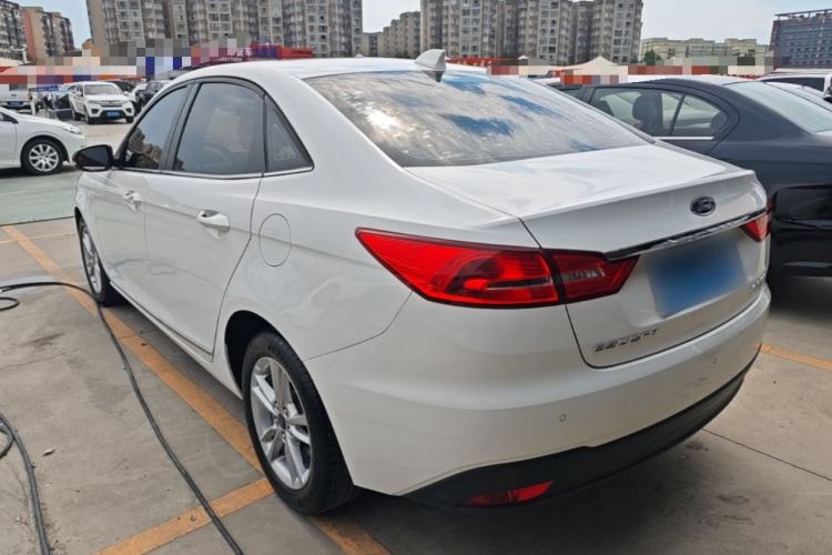 Used Ford Escort 2019 Revised Version 1.5L Automatic Enjoyment Type China VI Standard Rear Left 45 Deg