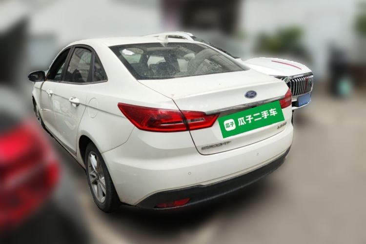 Used Ford Escort 2019 Revised Version 1.5L Automatic Enjoyment Type China VI Standard Rear Left 45 Deg